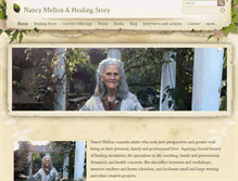 Tablet Screenshot of healingstory.com