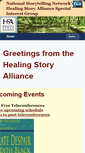 Mobile Screenshot of healingstory.org